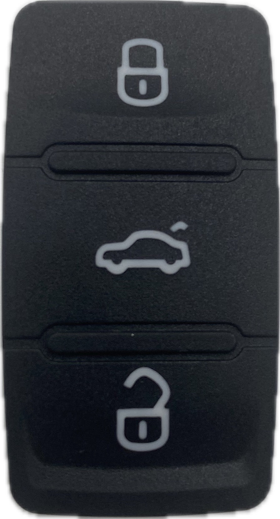 Autoschlüssel Tastenfeld, Gummipad geeignet für Volkswagen für Funk Klappschlüssel 2 Taster, 3 Taster