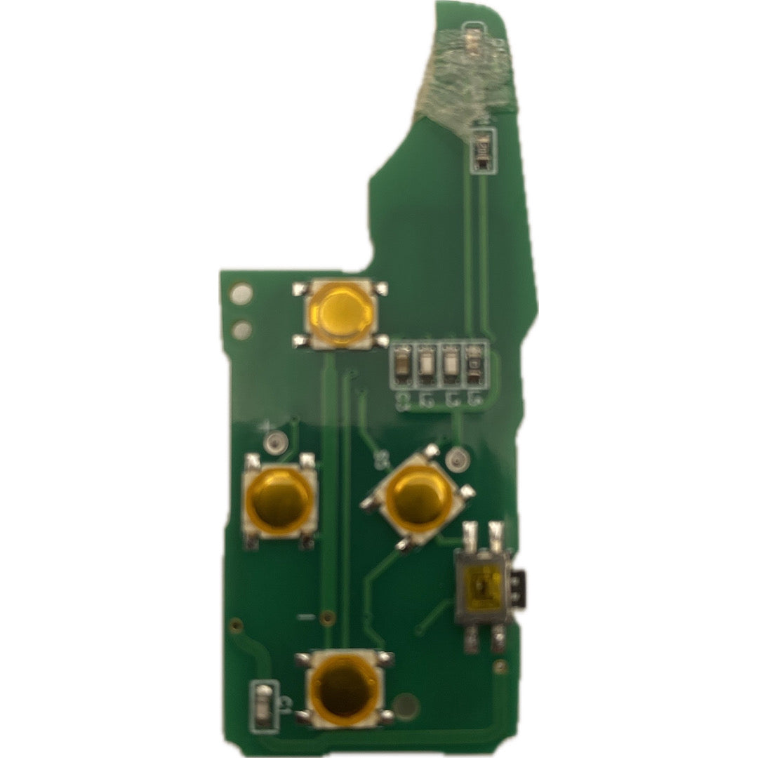 Autoschlüssel komplett mit Platine Funk Klappschlüssel kompatibel für VW 5 Tasten