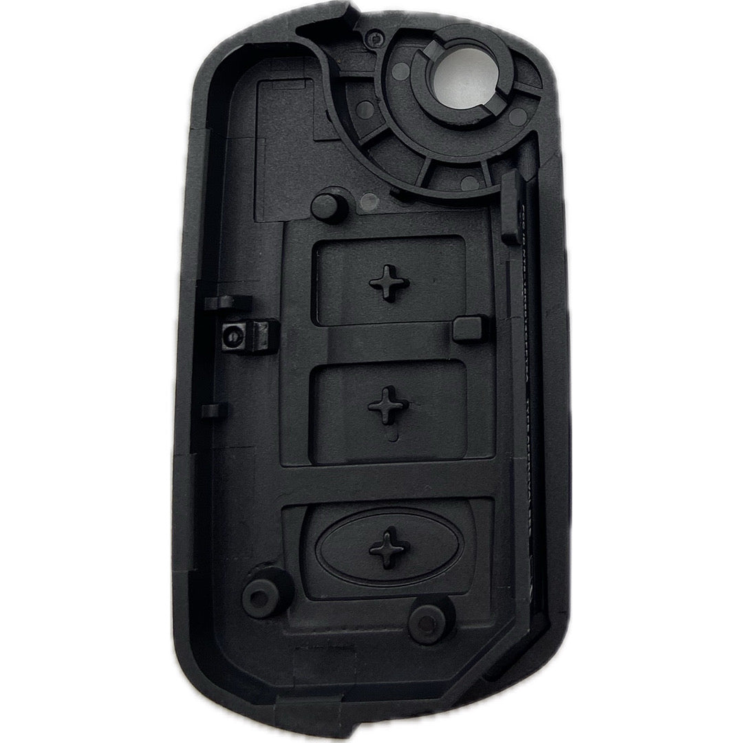 Autoschlüssel Gehäuse geeignet für Land Rover, Range Rover für Funk Klappschlüssel als 3 Taster