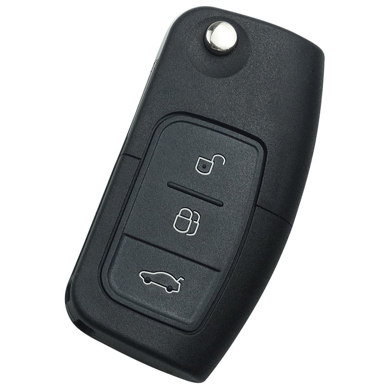Autoschlüssel für Funk Klappschlüssel passend für ältere FORD 3 Taster