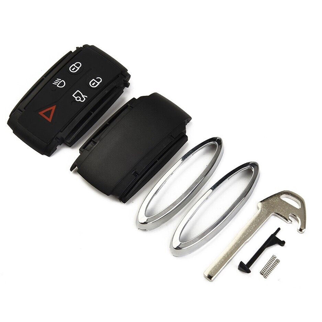 Autoschlüssel komplett mit Platine Funk kompatibel für Jaguar XF 5 Tasten, KEYLESS GO