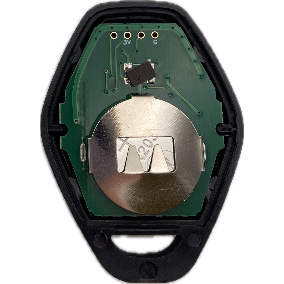 Autoschlüssel komplett Funk Schlüssel geeignet für BMW 3 Taster 434 Mhz, EWS-System