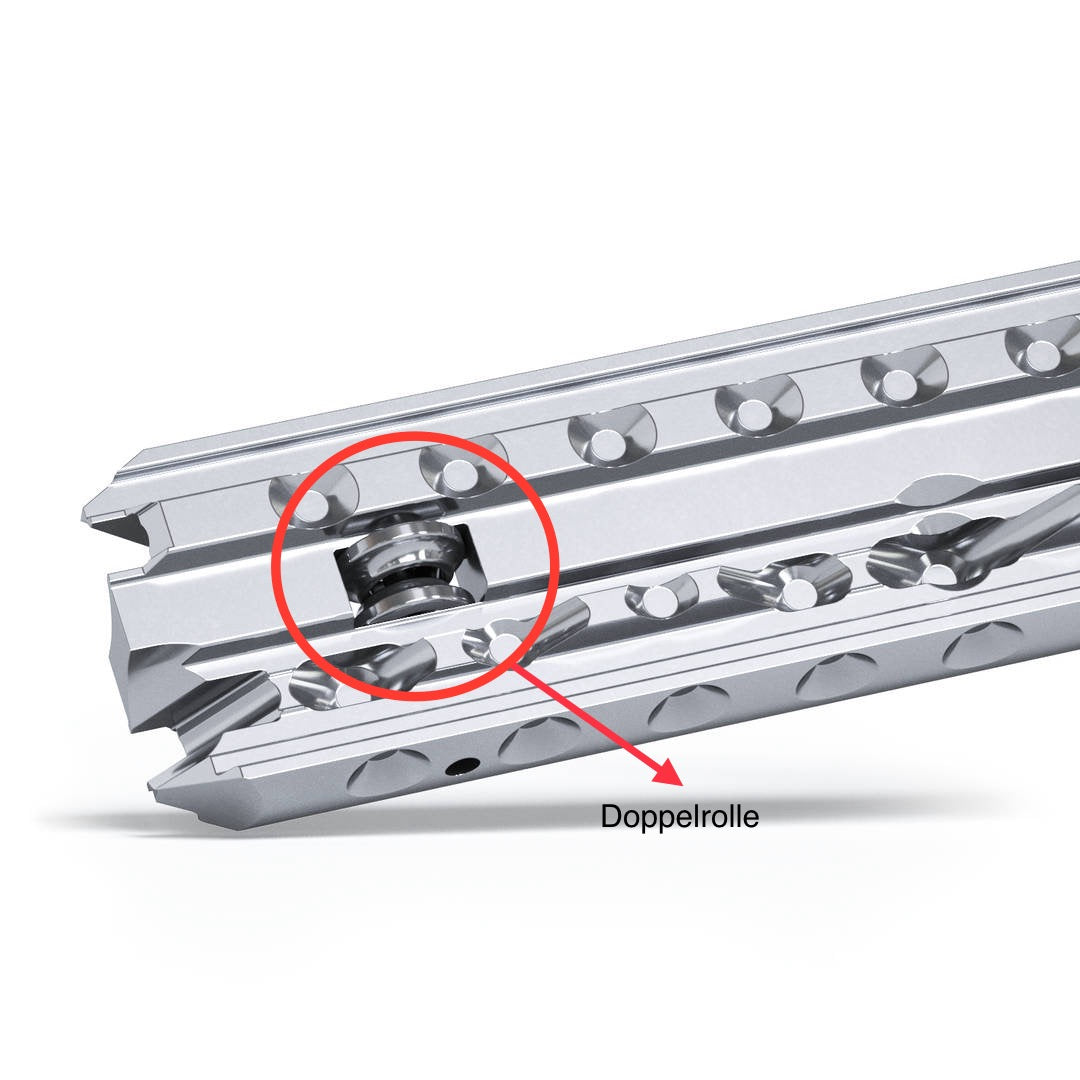 Aufschraubschloss für Zusatzkastenschlösser DOM IX Twido mit Sicherungskarte