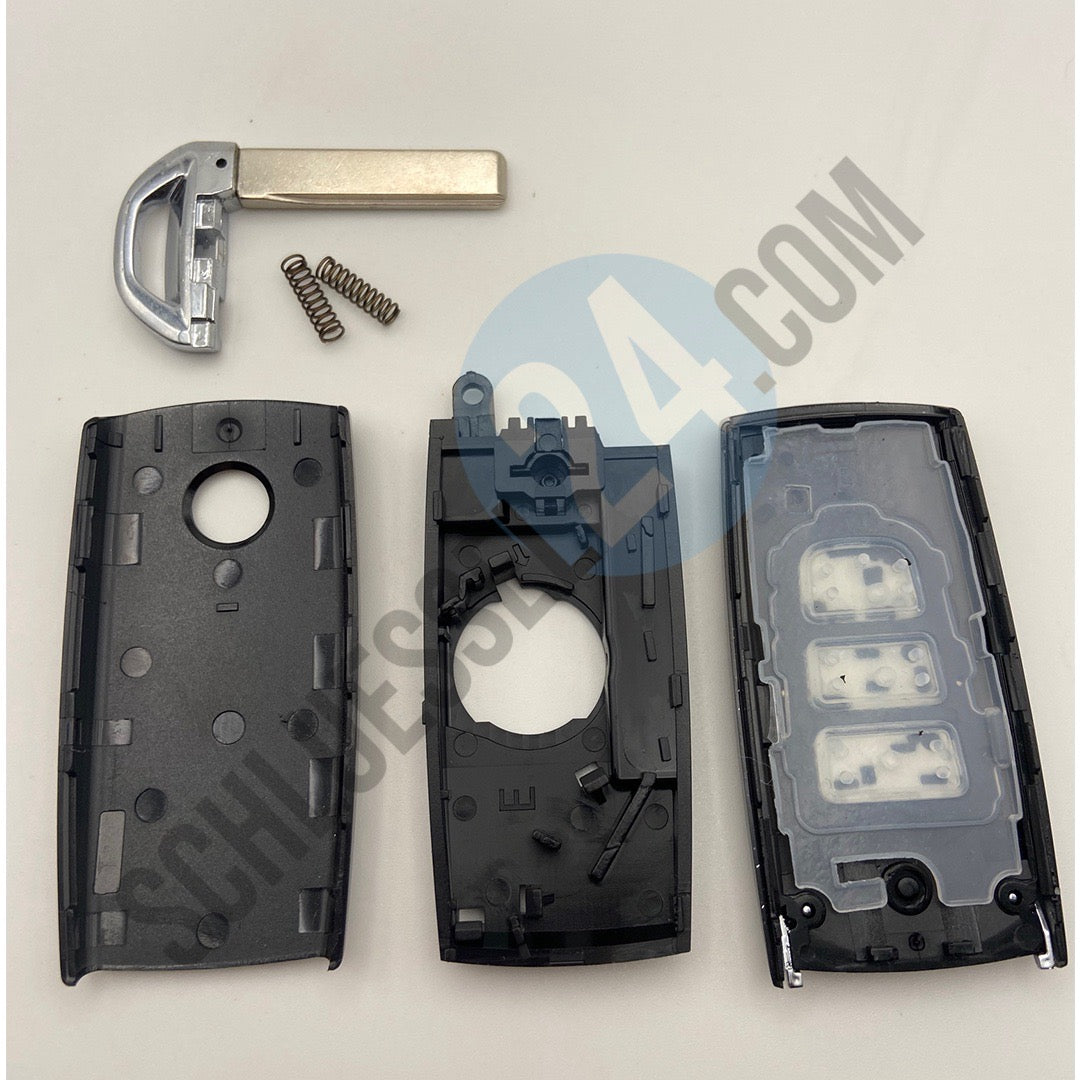 UPGRADE Autoschlüssel Gehäuse für Funk Klappschlüssel geeignet für VW 3 Tasten nur KEYLESS GO