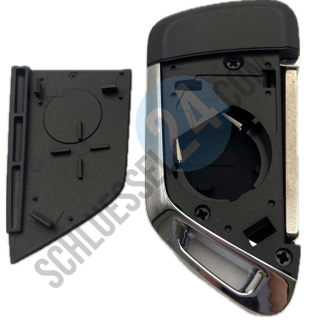 UPGRADE Autoschlüssel Gehäuse für Funk Klappschlüssel geeignet für Opel (2009 - 2016) 2 Taster