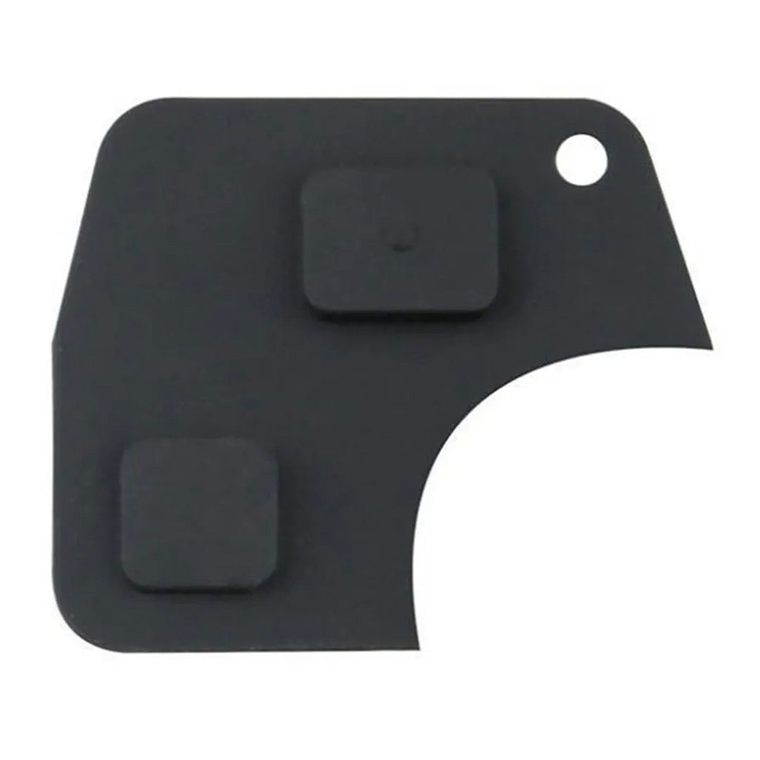 Autoschlüssel Drück Pad, Gummimatte für Funk Schlüssel passend für Toyota 2 Taster