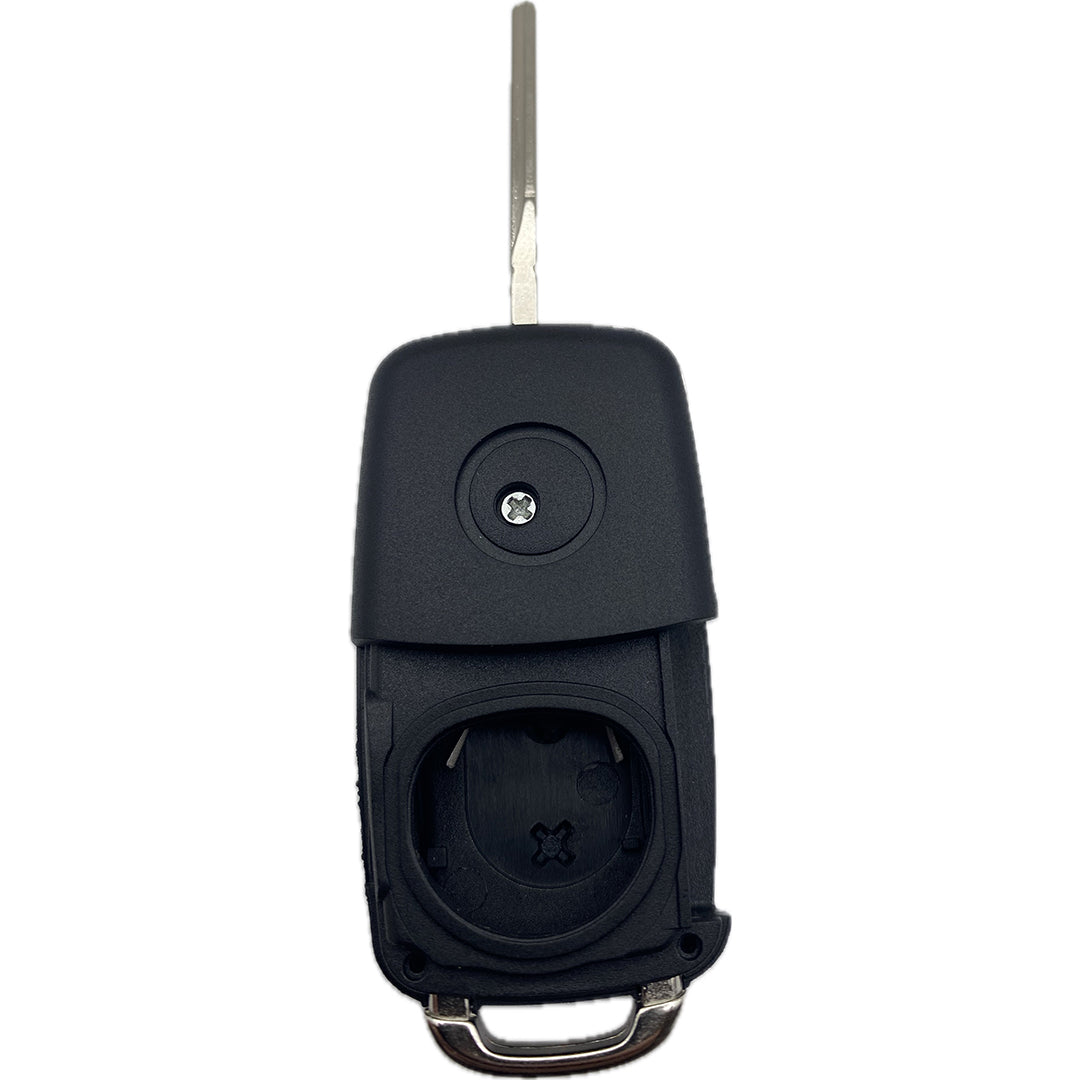 Autoschlüssel Gehäuse geeignet für VW Touareg mit 3 Tasten (LED oben)