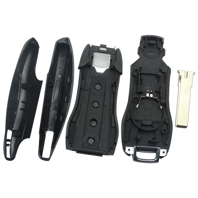 Autoschlüssel Gehäuse Keyless Go geeignet für Porsche Umbausatz (angepasst auf aktuelle Schlüsselform)