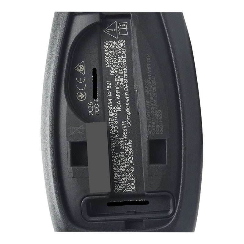 Original OEM Auto Schlüssel komplett mit Funk kompatibel mit FORD 3 Taster Keyless Go