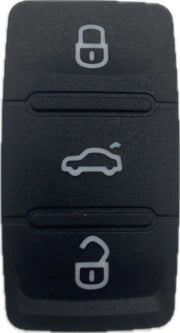 VW Gummipad 3 Taster von vorne