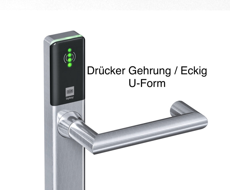 DOM Tapkey Guard Wideline, Drücker Gehrung Eckig U-Form