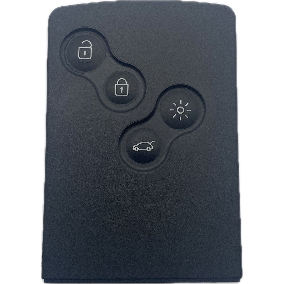 Gehäuse Kartenschlüssel, Autoschlüssel Gehäuse Funk geeignet für Renault 4 Tasten