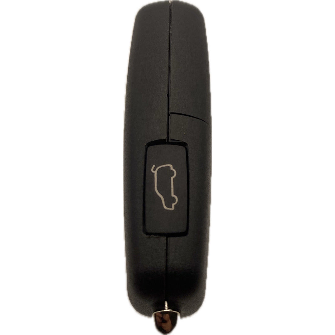 Autoschlüssel Gehäuse für Funk Klappschlüssel geeignet für VW 5 Tasten Sharan, Alhambra, Multivan