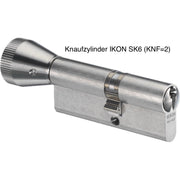 Knaufzylinder IKON SK6 mit Knauf 2