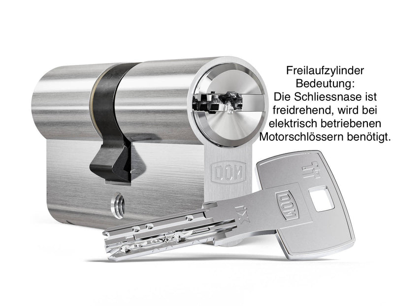 Schließzylinder DOM IX Teco mit Sicherungskarte, Wendeschlüssel