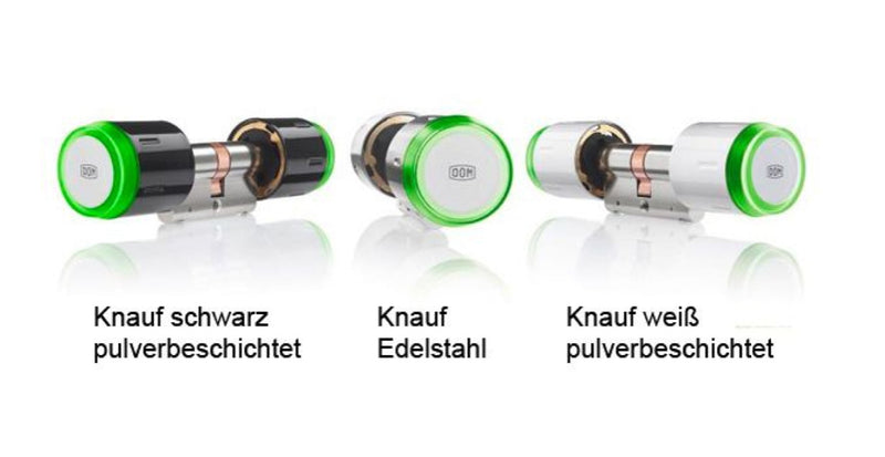 DOM ENiQ PRO V2 Halbzylinder einseitig lesend