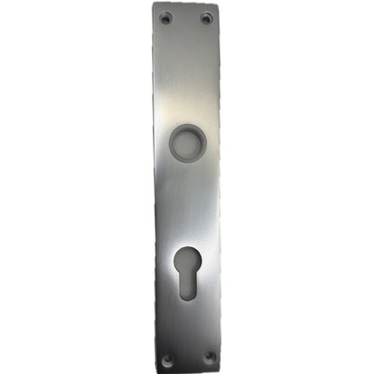 Gegossenes Aluminium Langschild Paar– Robust, formstabil und F1-eloxiert