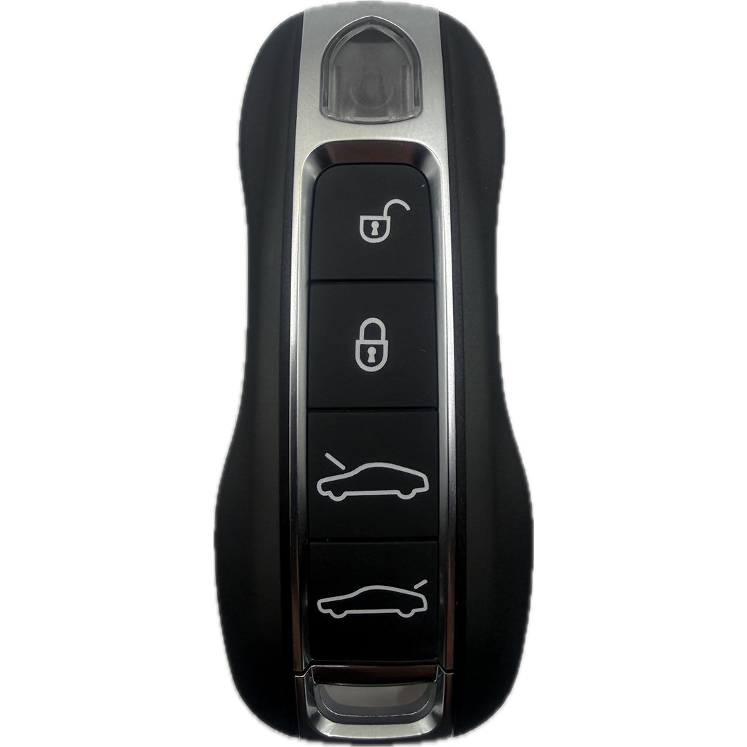 Autoschlüssel Gehäuse Keyless Go geeignet für Porsche Umbausatz (angepasst auf aktuelle Schlüsselform)