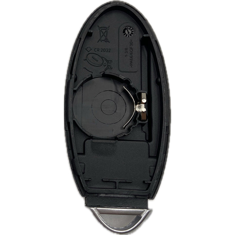 Autoschlüssel Gehäuse geeignet für NISSAN für Funk Schlüssel 4 Taster Keyless go