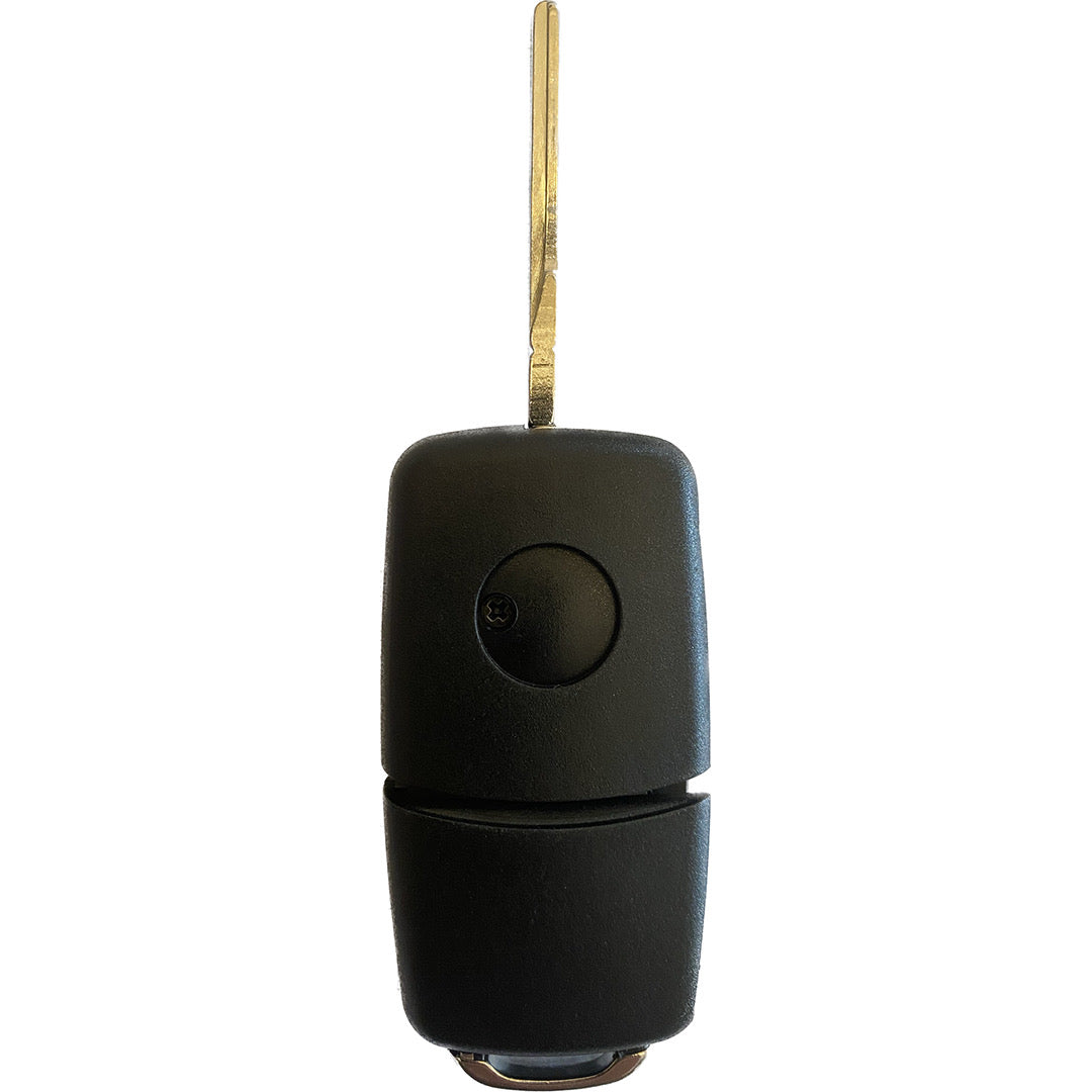 Autoschlüssel komplett mit Platine Funk Klappschlüssel kompatibel für VW 2 oder 3 Tasten