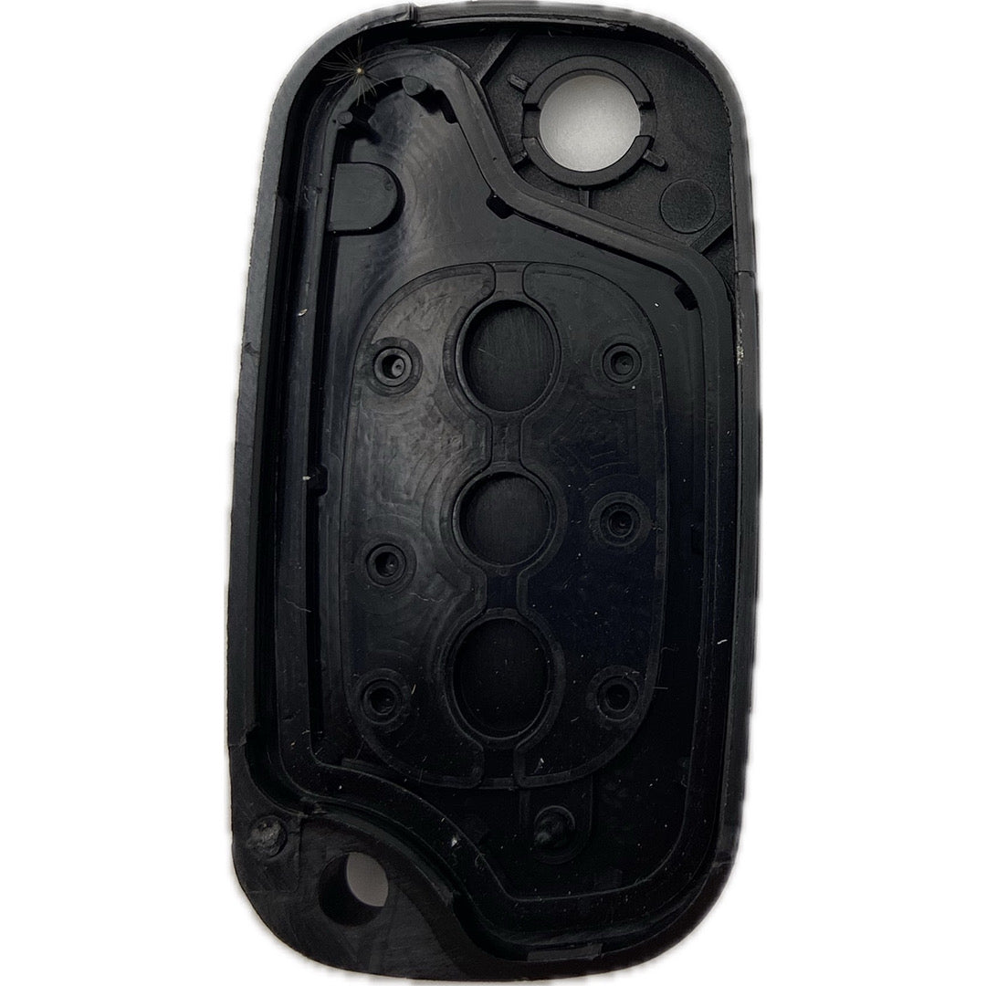 Autoschlüssel Gehäuse geeignet für Renault für Funk Klappschlüssel 2 Taster oder 3 Taster