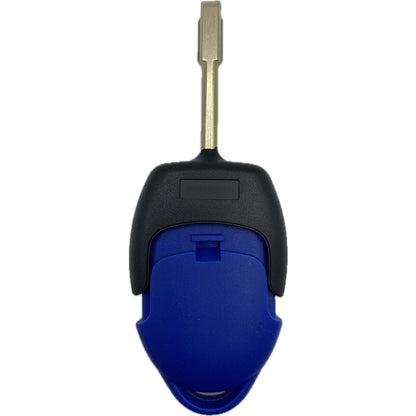 Kompletter Autoschlüssel, Funkschlüssel (blau) kompatibel mit FORD 3 Taster Tibbe, FO21, HU101