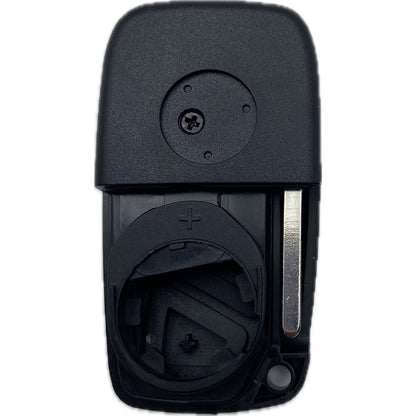 Autoschlüsselgehäuse für Funk Klappschlüssel geeignet für FIAT mit 3 Tasten