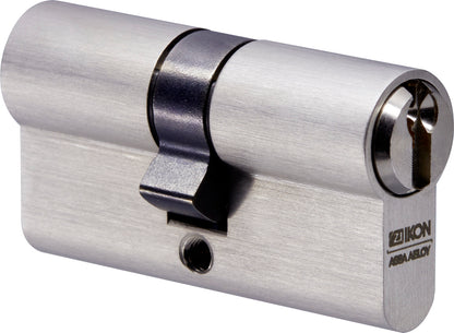 Schließzylinder Zeiss IKON beidseitig schliessbar (mit Not- und Gefahrenfunktion), gleich schliessend. Preiswerte Schliessanlage