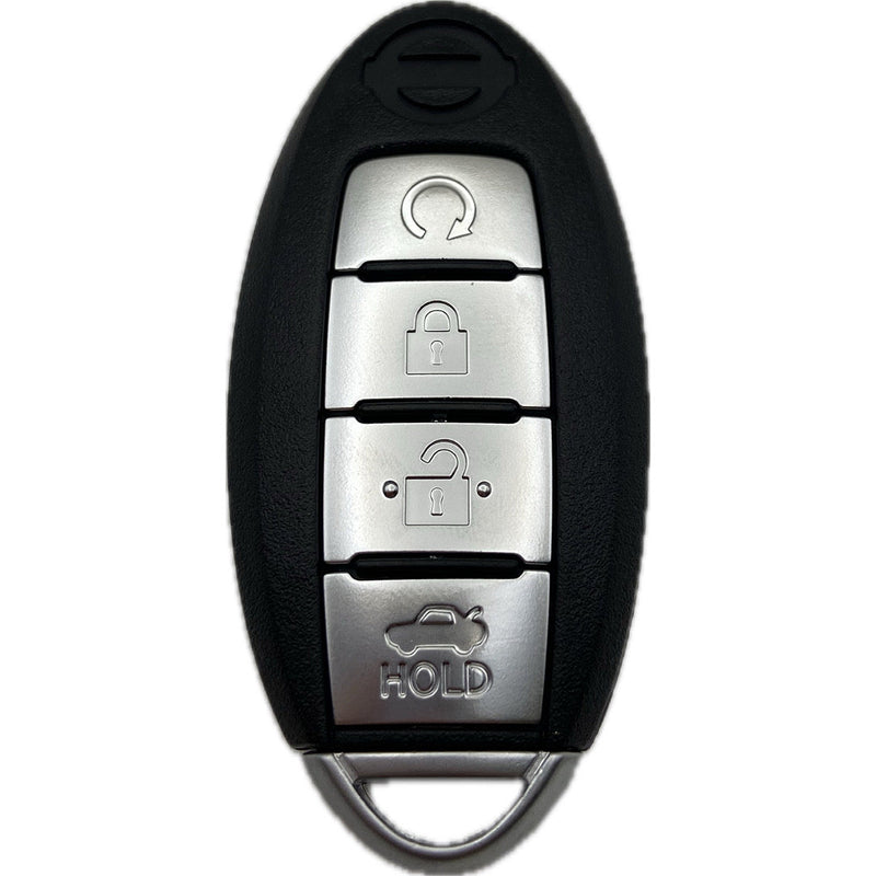 Autoschlüssel Gehäuse geeignet für NISSAN für Funk Schlüssel 4 Taster Keyless go