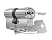 DOM IX Twinstar Doppelzylinder mit Wendeschlüssel Doppelrolle