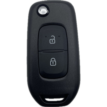 Renault & Dacia Klappschlüssel Komplett inkl. Funkplatine & Transponder – 2-Tasten, 434 MHz
