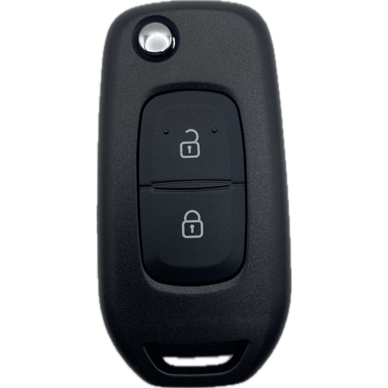 Renault & Dacia Klappschlüssel Komplett inkl. Funkplatine & Transponder – 2-Tasten, 434 MHz
