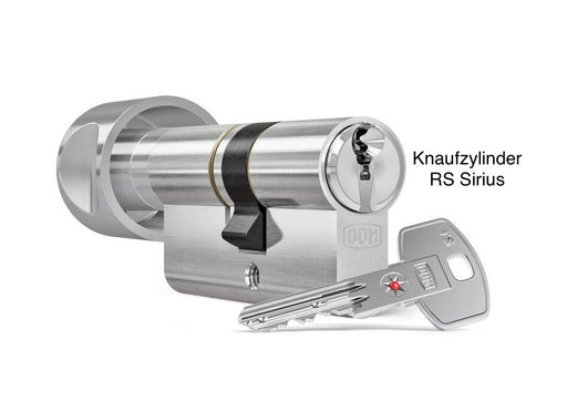 Knaufzylinder RS Sirius mit Schlüssel