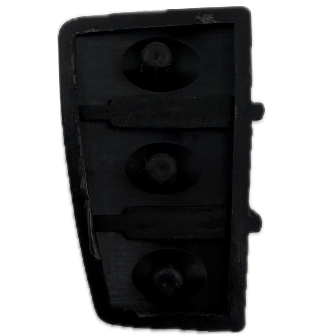 Ersatz Gummimatte, Tastenfeld geeignet für Audi Funkschlüssel 3-Tasten