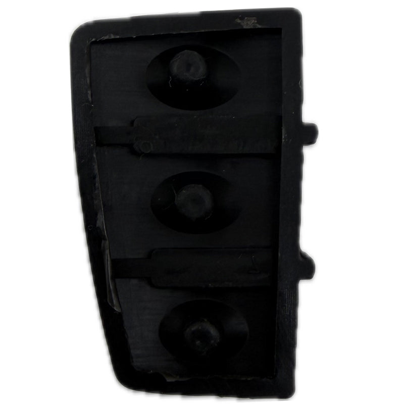 Ersatz Gummimatte, Tastenfeld geeignet für Audi Funkschlüssel 3-Tasten