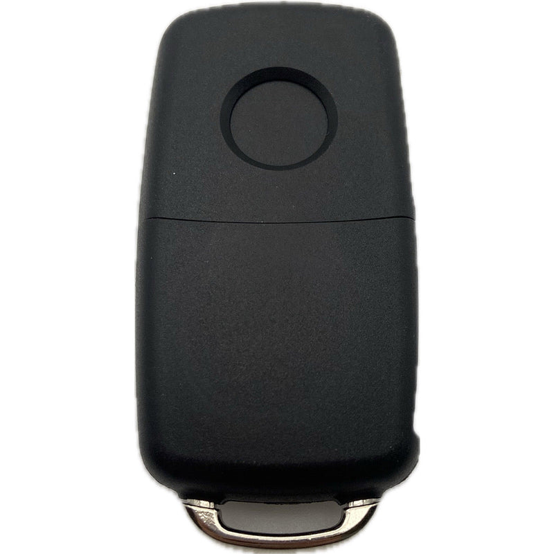 Autoschlüssel komplett mit Platine Funk Klappschlüssel kompatibel für VW 3 Tasten 5K0 837 202