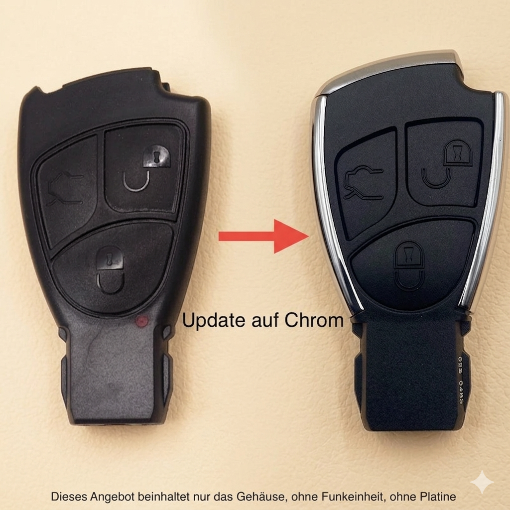 Alter Benz Schlüssel und Upgrade auf neuen