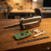 Autoschlüssel komplette mit platine und Notschlüssel und Batterie