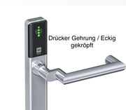 DOM Tapkey Guard Slimline, Drücker Gehrung Eckig gekröpft