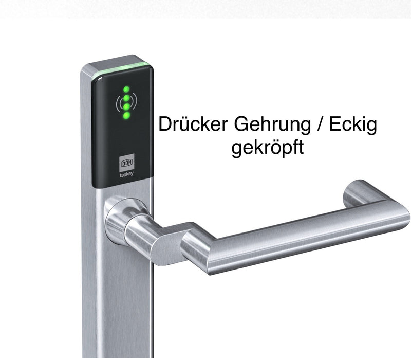 DOM Tapkey Guard Slimline, Drücker Gehrung Eckig gekröpft