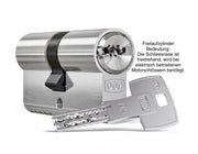 DOM IX Twinstar Freilaufzylinder mit Wendeschlüssel, incl. Beschreibung

