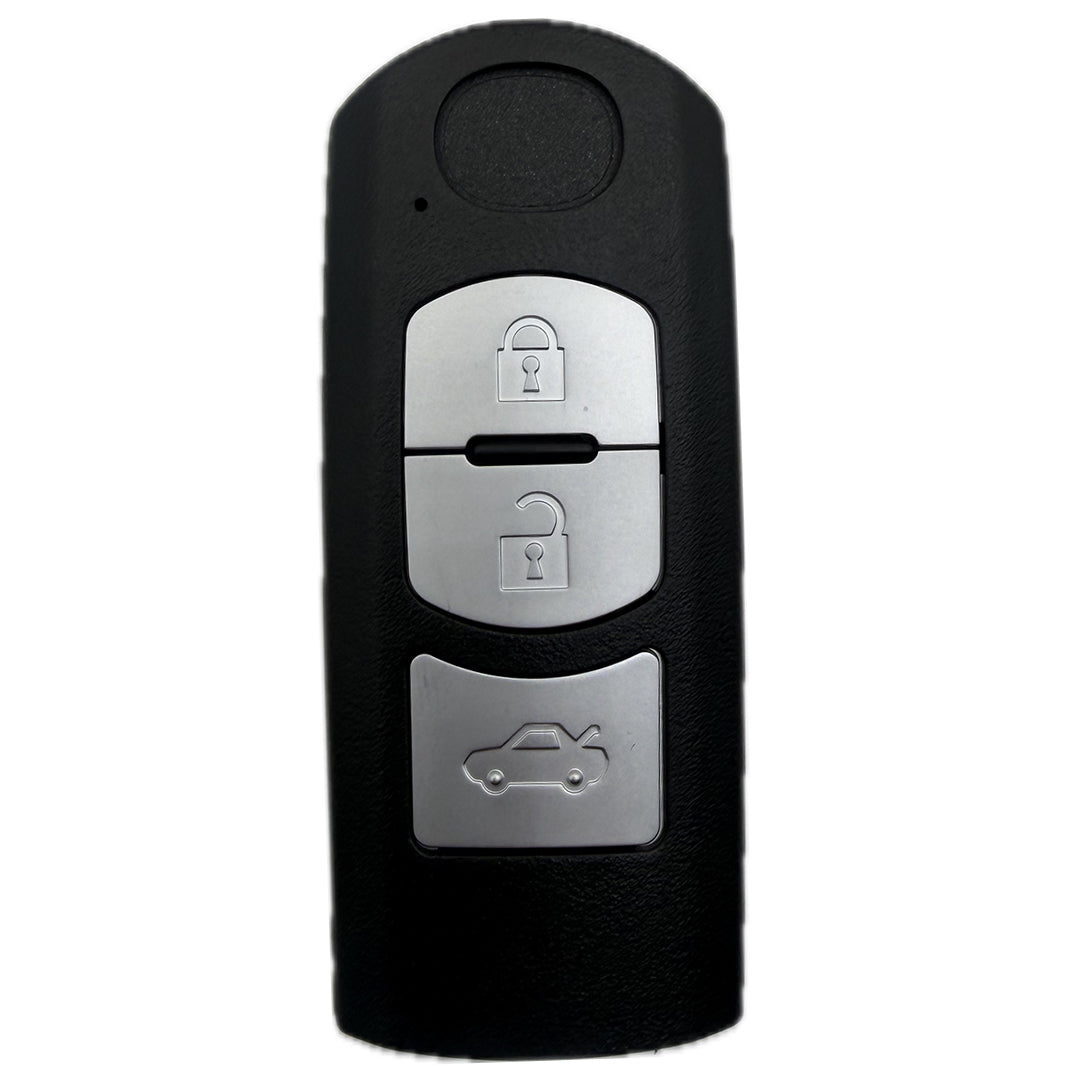 Autoschlüssel Gehäuse für Funk Schlüssel KEYLESS GO geeignet für Mazda mit 2 oder 3 Tasten