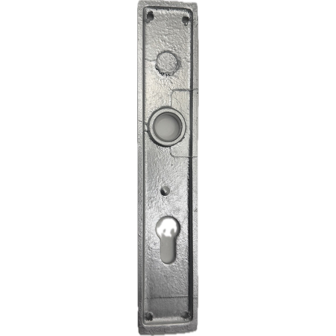 Gegossenes Aluminium Langschild Paar– Robust, formstabil und F1-eloxiert