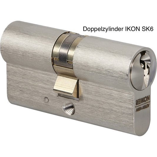 Schließzylinder IKON SK6 mit Sicherungskarte - Hochsicherheit Made in Germany