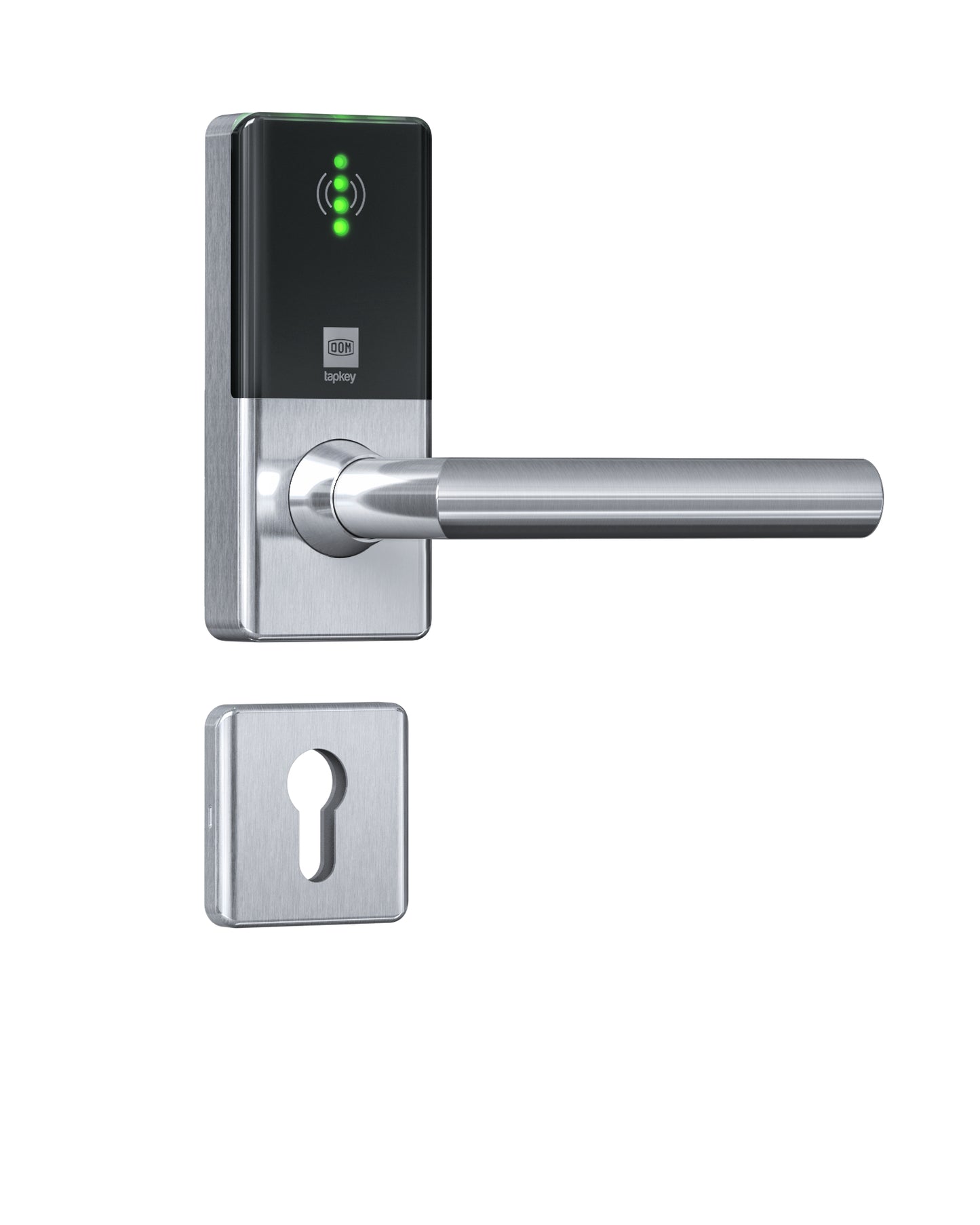 DOM ENiQ Guard Compact Wideline Set einseitig lesend (mit Rosetten)