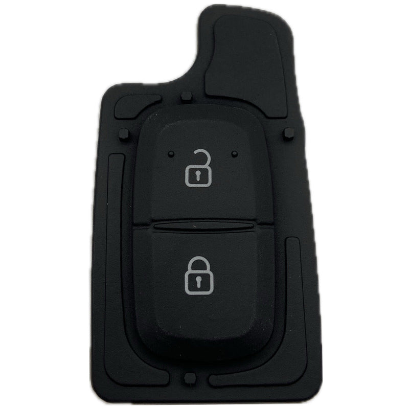Autoschlüssel Tastenfeld, Gummipad geeignet für Dacia, Renault für Funk Klappschlüssel 2 Taster oder 3 Taster