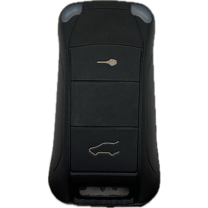 Autoschlüssel Gehäuse für Funk Klappschlüssel geeignet für Porsche Cayenne 2 oder 3 Tasten