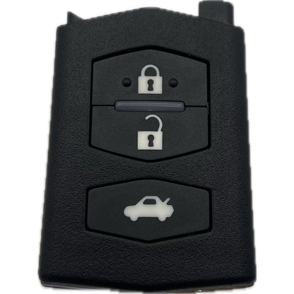 Autoschlüssel Gehäuse für Funk Klappschlüssel geeignet für Mazda 2 und 3 Tasten