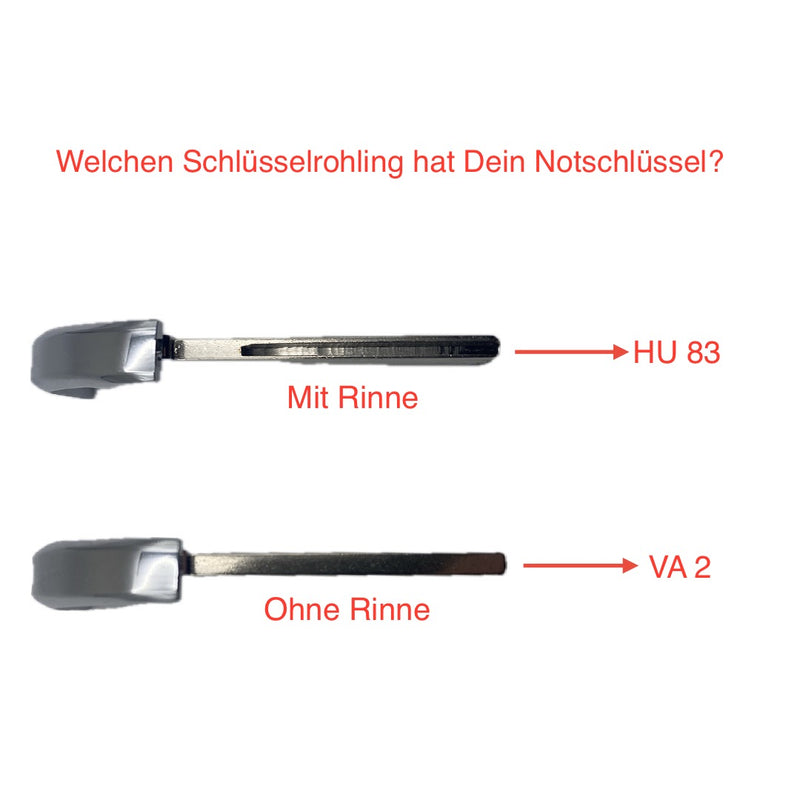 Autoschlüssel komplett KEYLESS Go geeignet für Opel Astra, Corsa, Citroen, Peugeot ab 2018