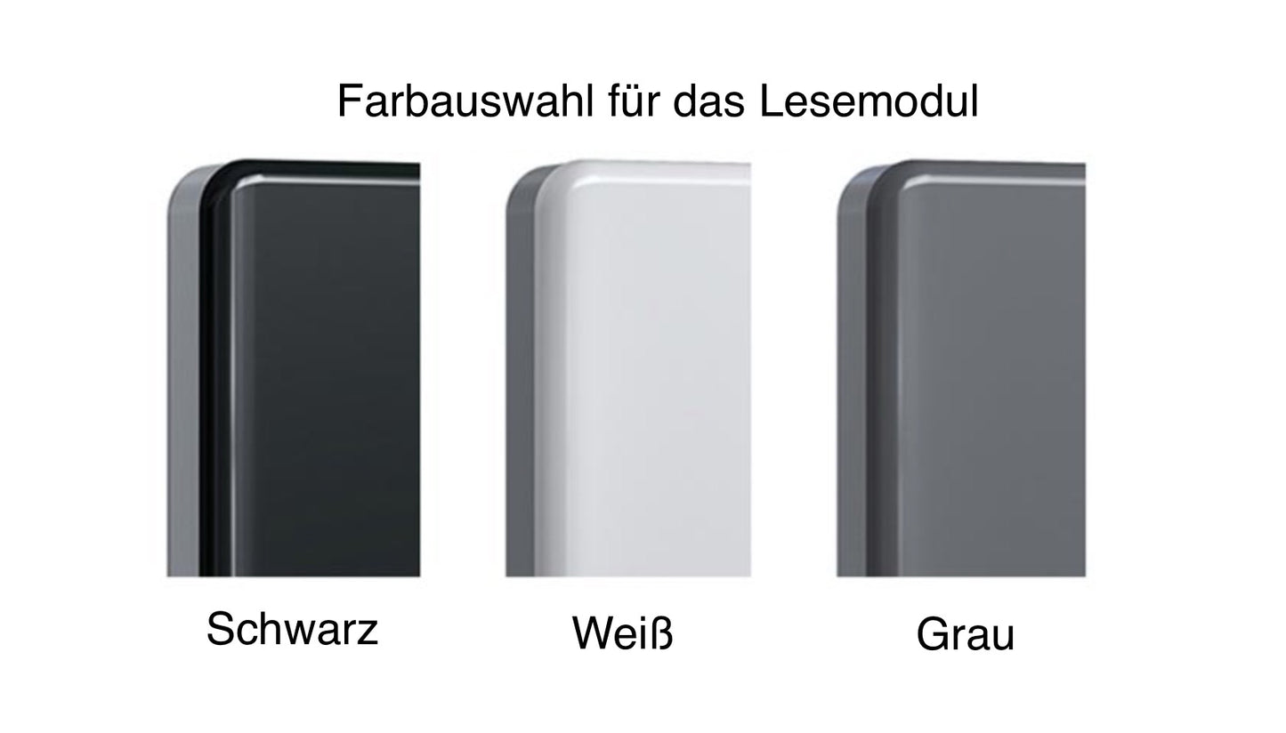 DOM ENiQ Guard Wideline Set einseitig lesend (mit mechanischem Innenbeschlag)